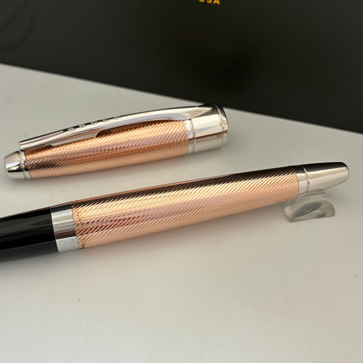 Cross Apogee Sterling Silver Rose Gold Fountain Pen