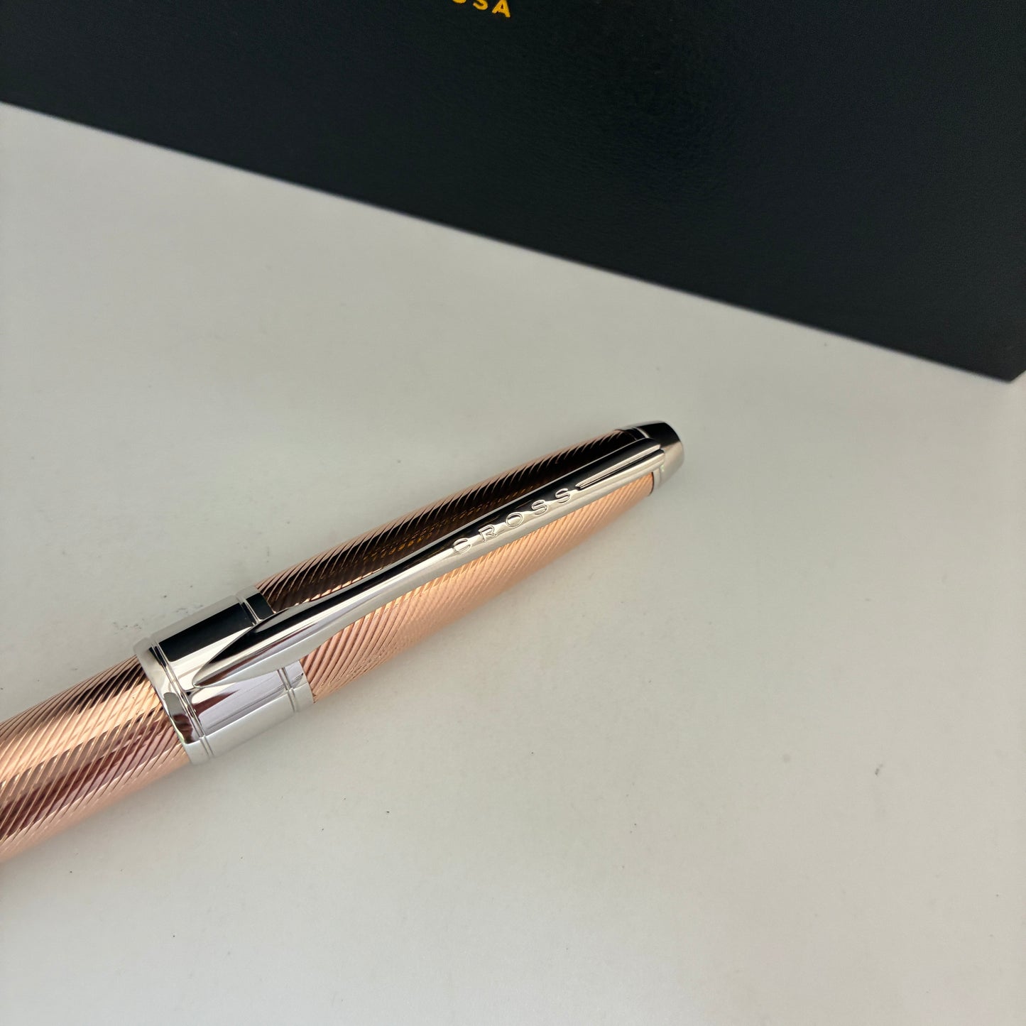 Cross Apogee Sterling Silver Rose Gold Fountain Pen