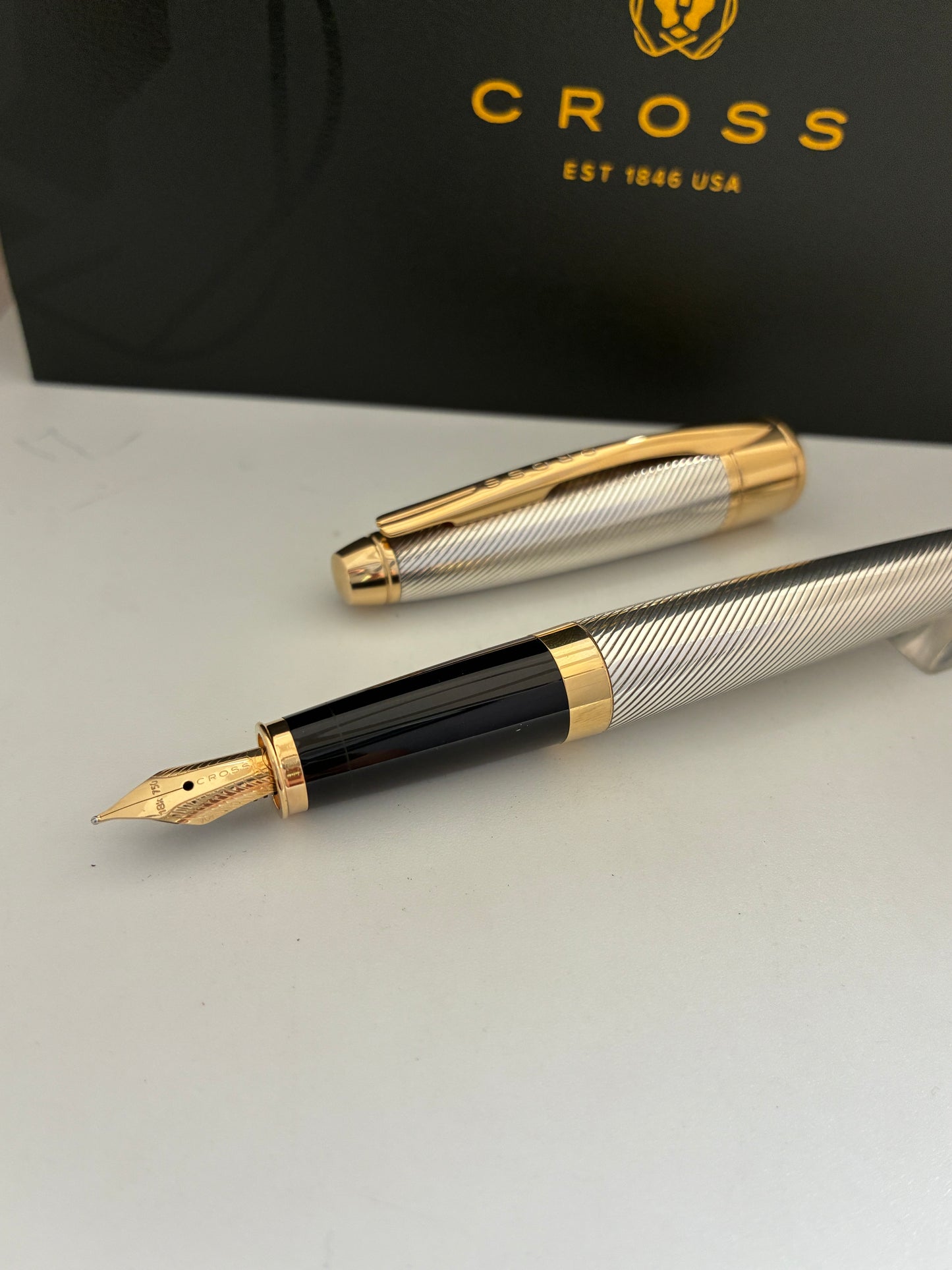 Cross apogee Sterling Silver Fountain Pen - GT