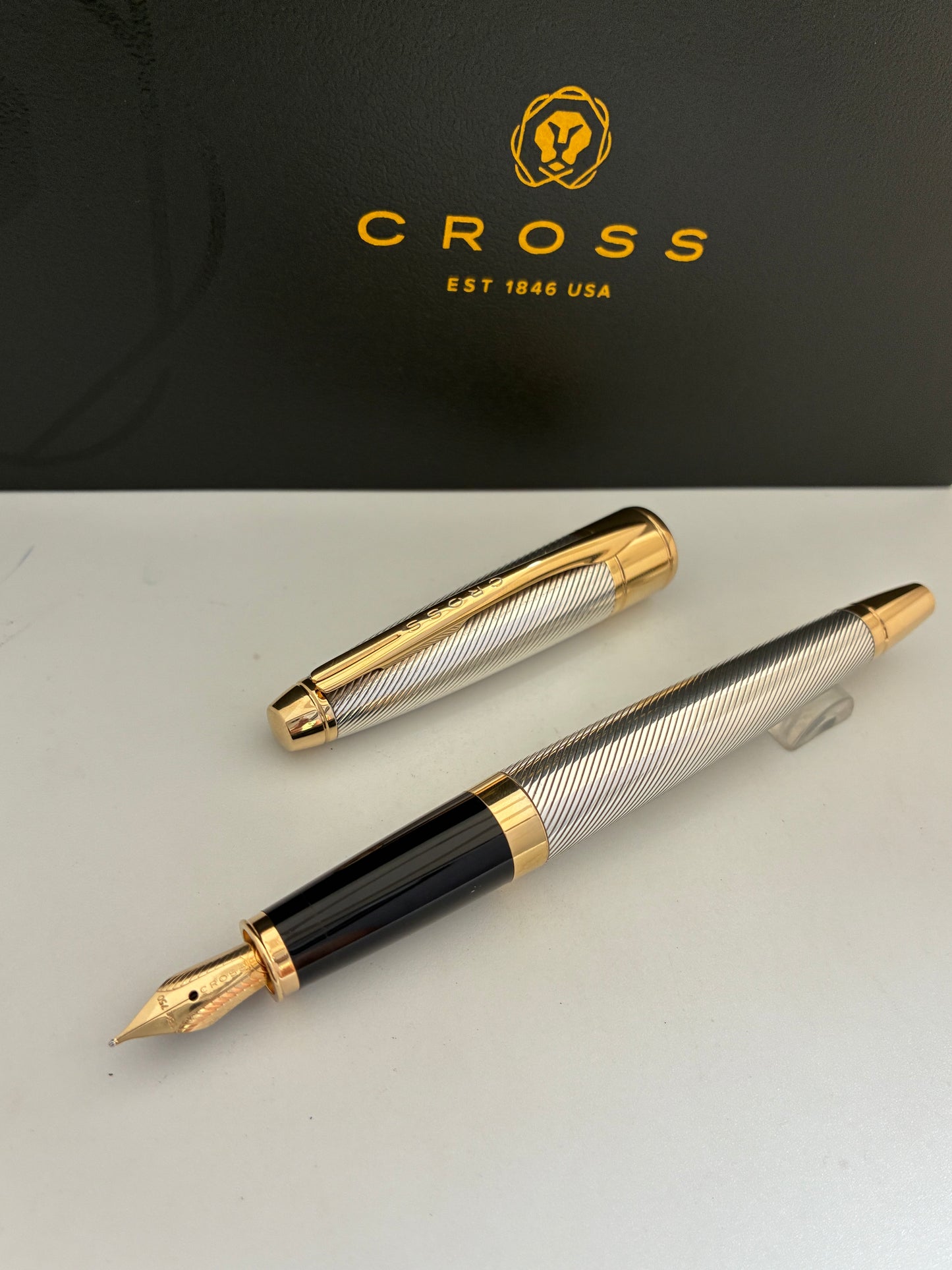 Cross apogee Sterling Silver Fountain Pen - GT