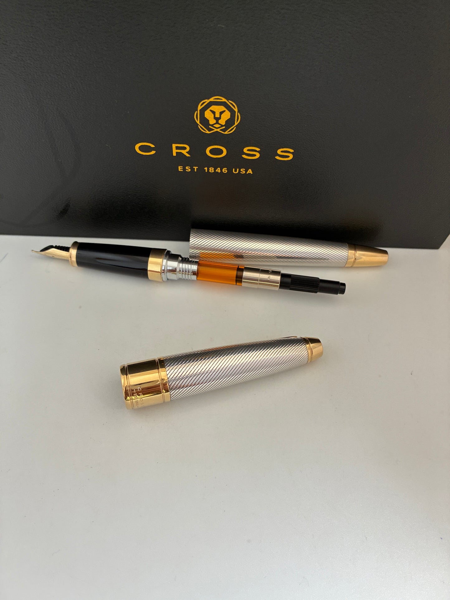 Cross apogee Sterling Silver Fountain Pen - GT