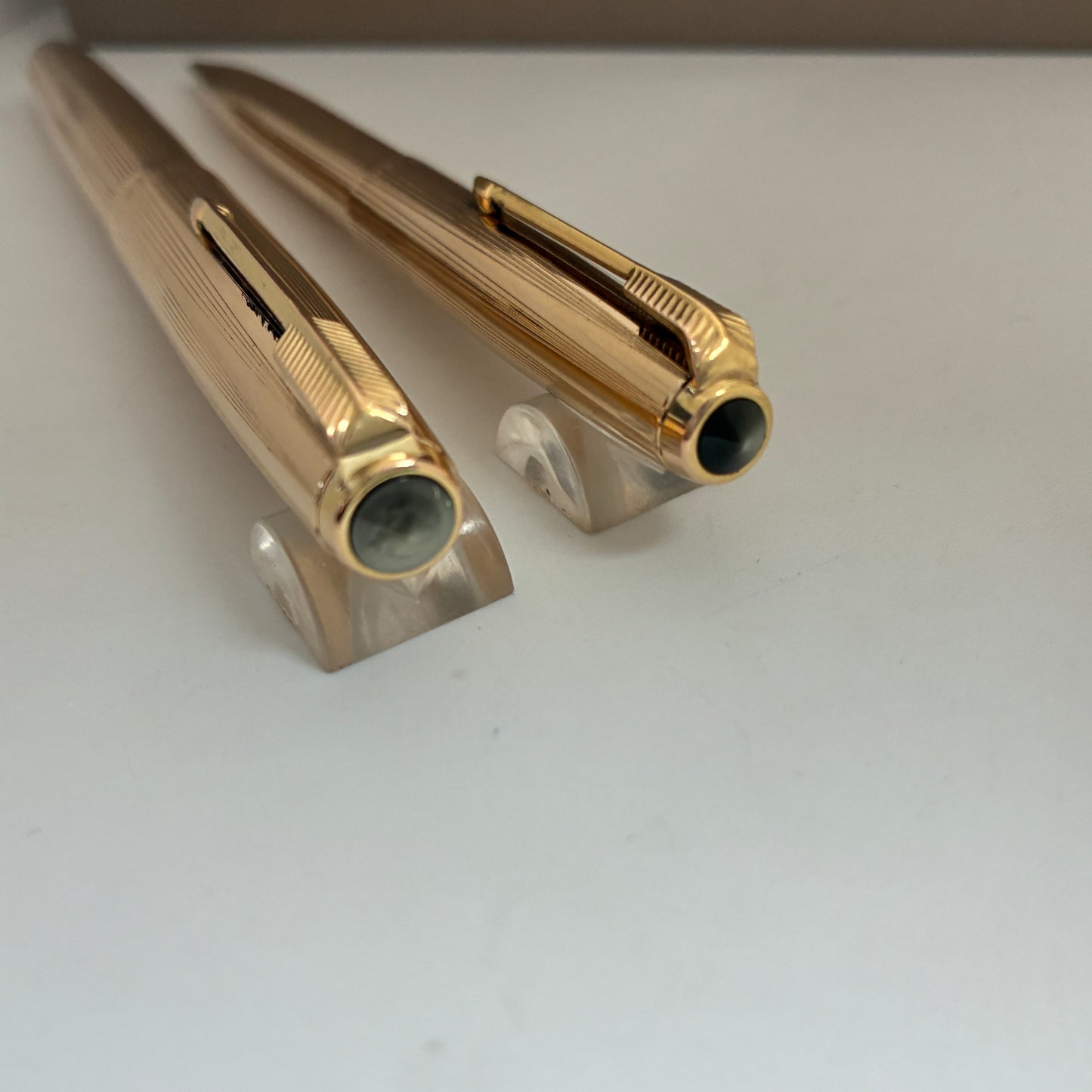 Parker 51 Signet Aeromatic 1/10 12kt Gold Filled Fountain Pen & Pencil Set