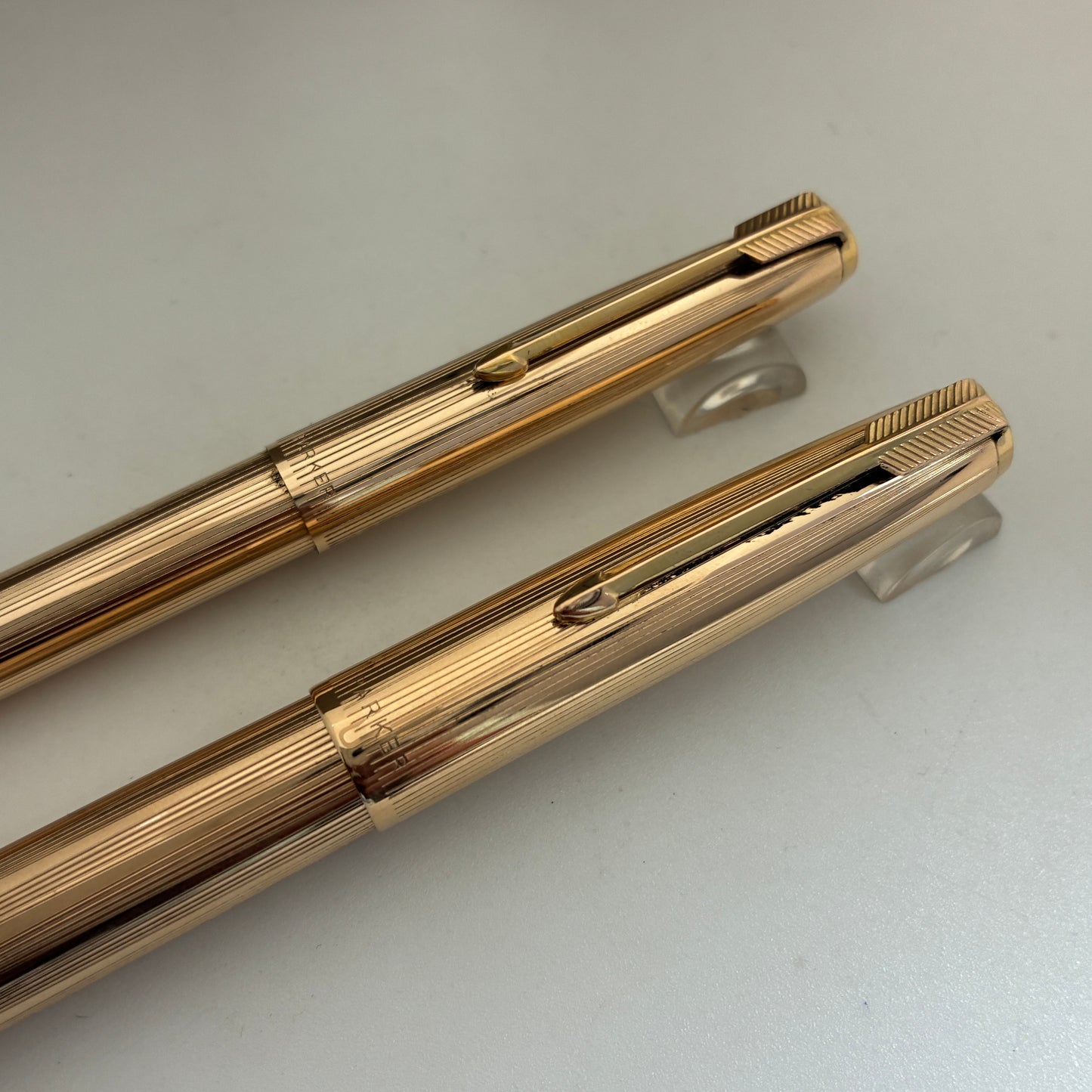 Parker 51 Signet Aeromatic 1/10 12kt Gold Filled Fountain Pen & Pencil Set