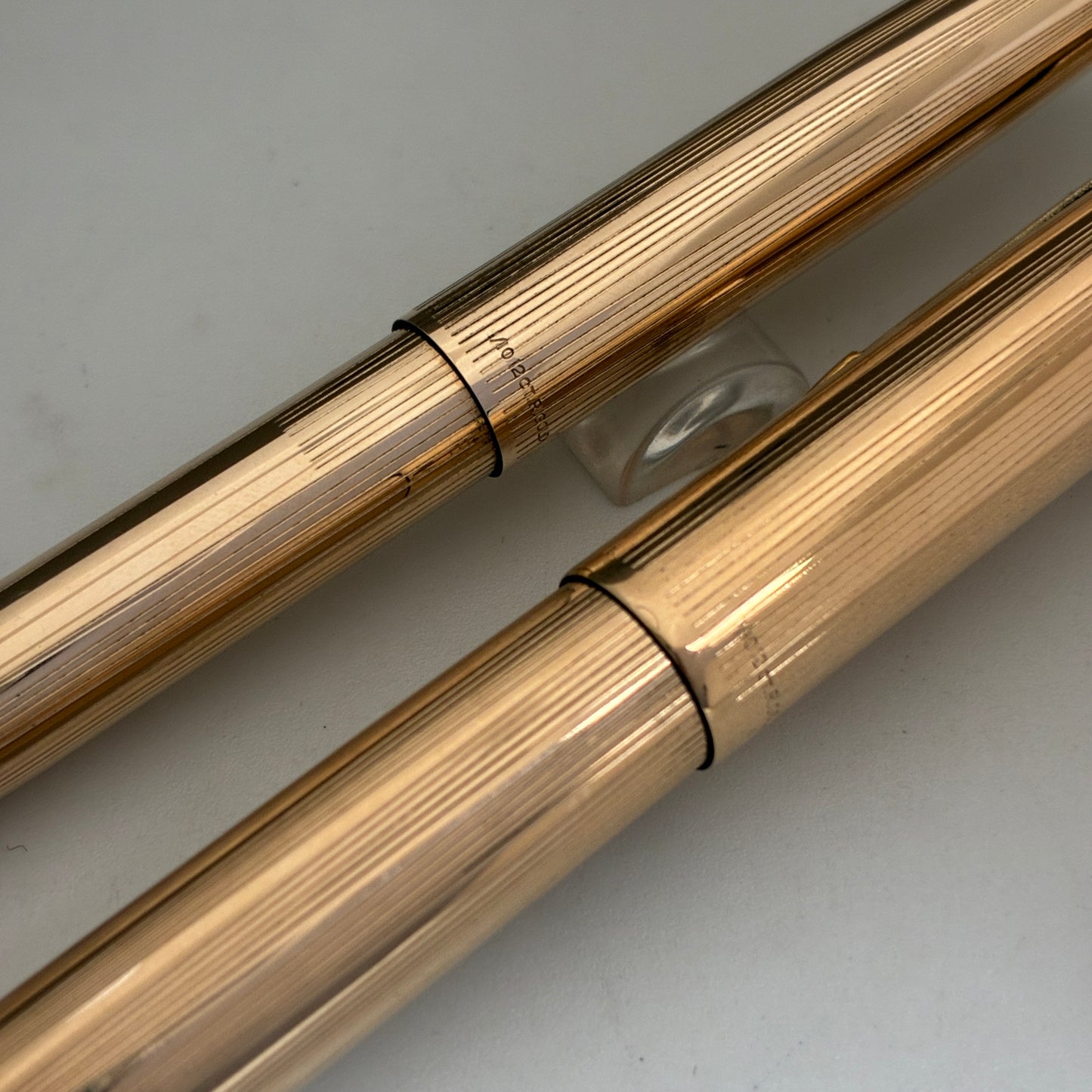 Parker 51 Signet Aeromatic 1/10 12kt Gold Filled Fountain Pen & Pencil Set