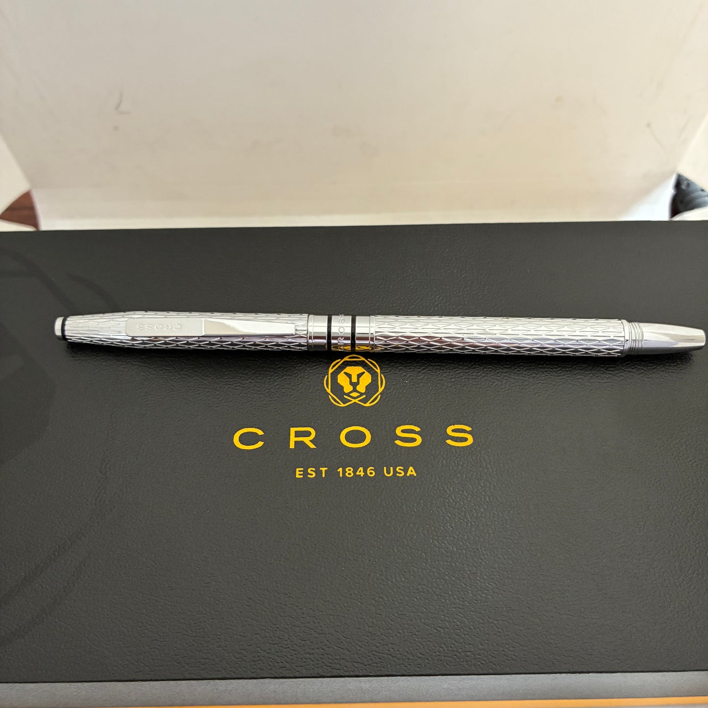 Cross Spire Icy Chrome Fountain Pen