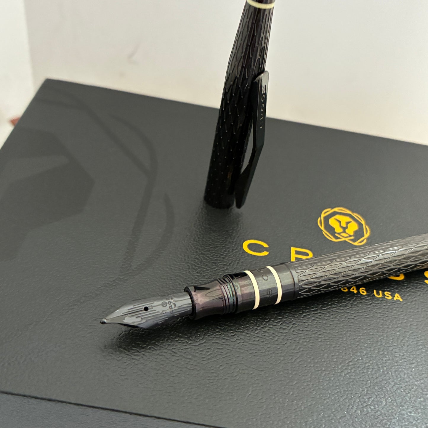 Cross Spire Black Caviar Fountain Pen