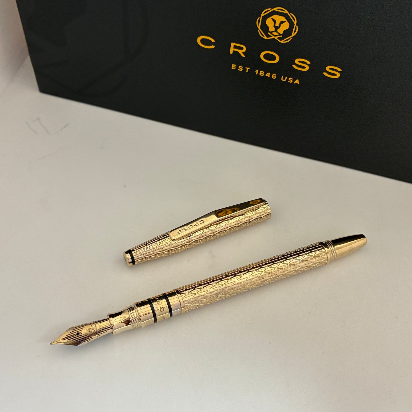 Cross Spire Golden Shimmer Fountain Pen