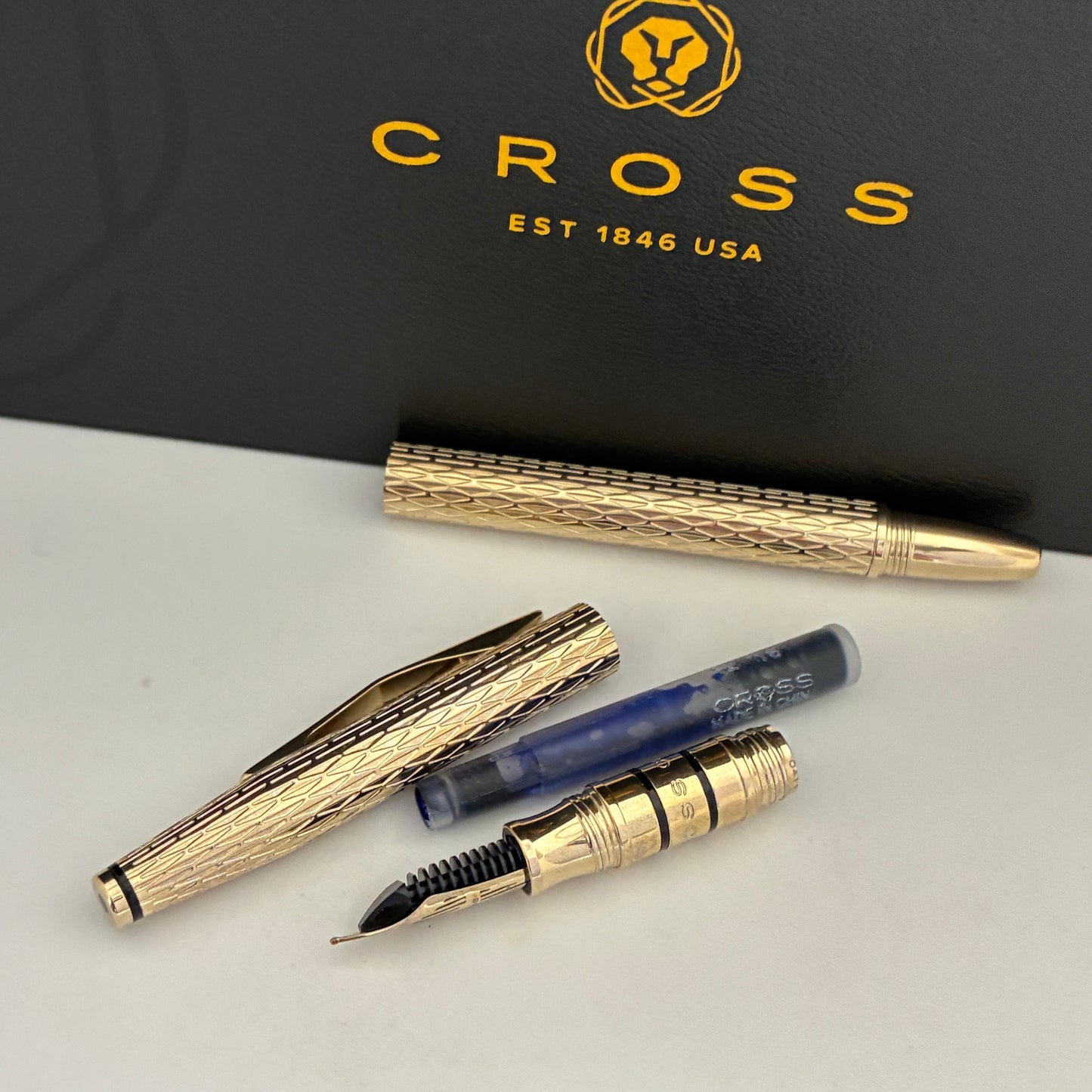 Cross Spire Golden Shimmer Fountain Pen