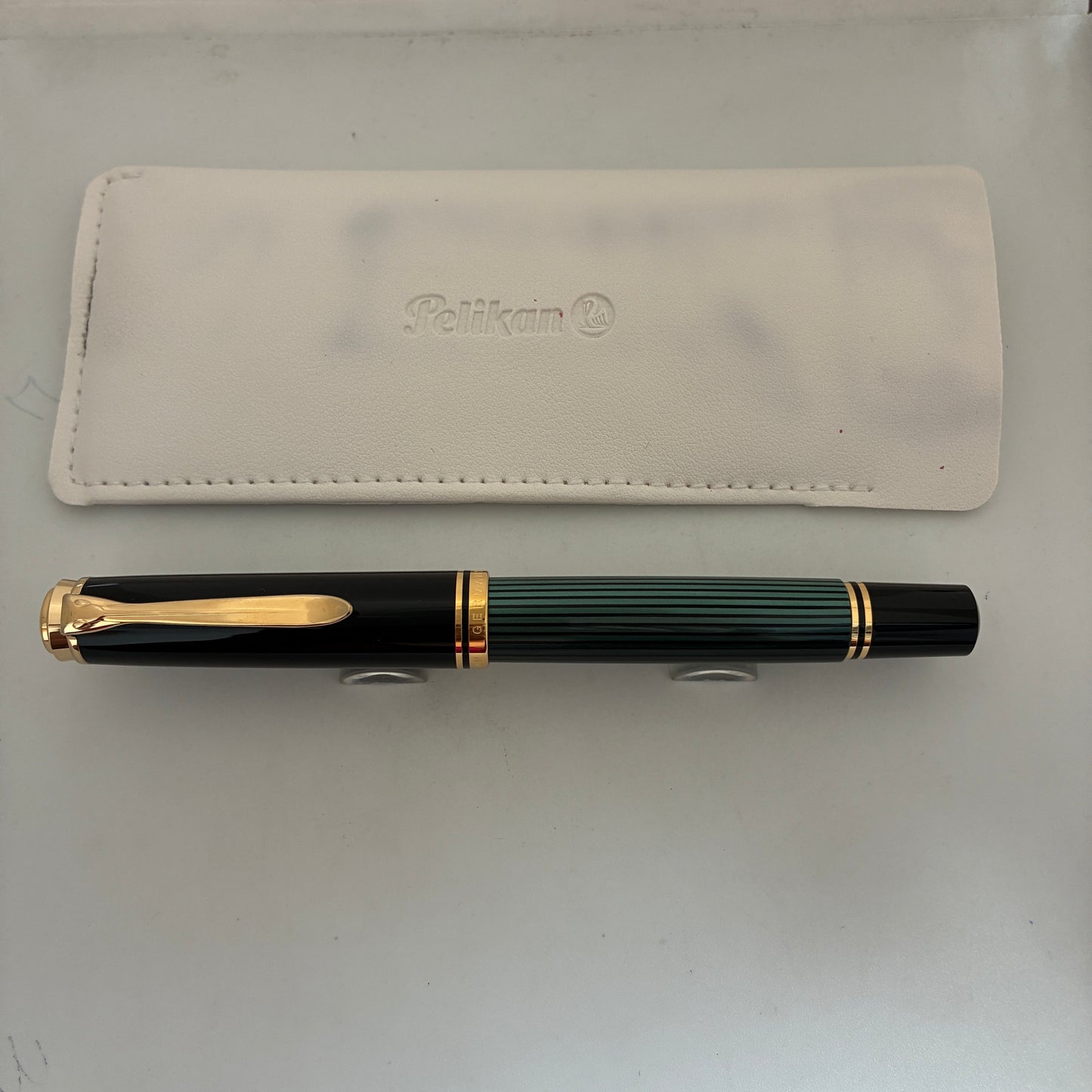 Pelikan SOUVERAN M800 Black/Green Fountain Pen