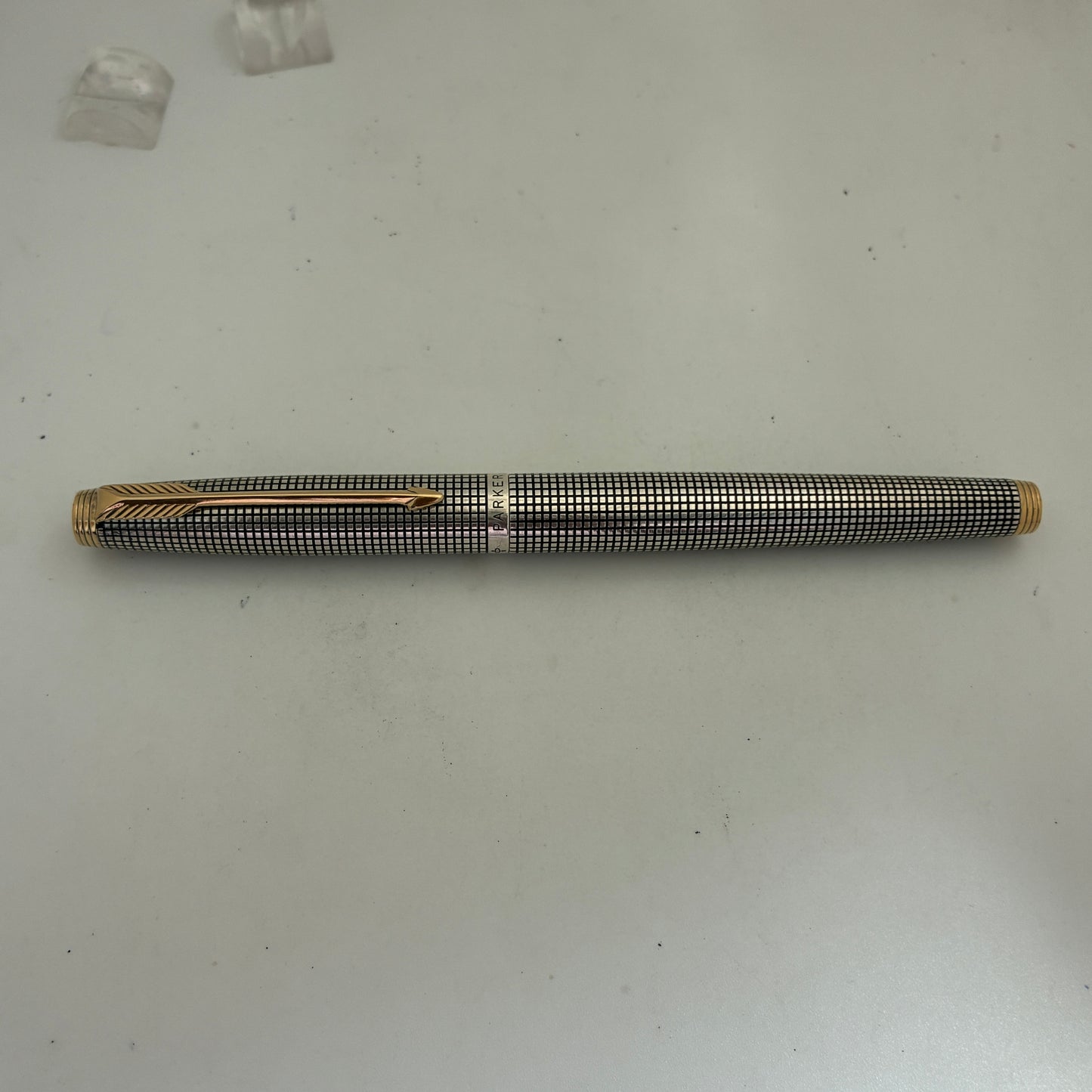 Parker 75 Cisele Fountain Pen with Sterling Silver Made in USA