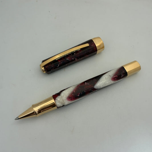 Visconti Opera Elements Red Fire Rollerball Pen- Made in Italy