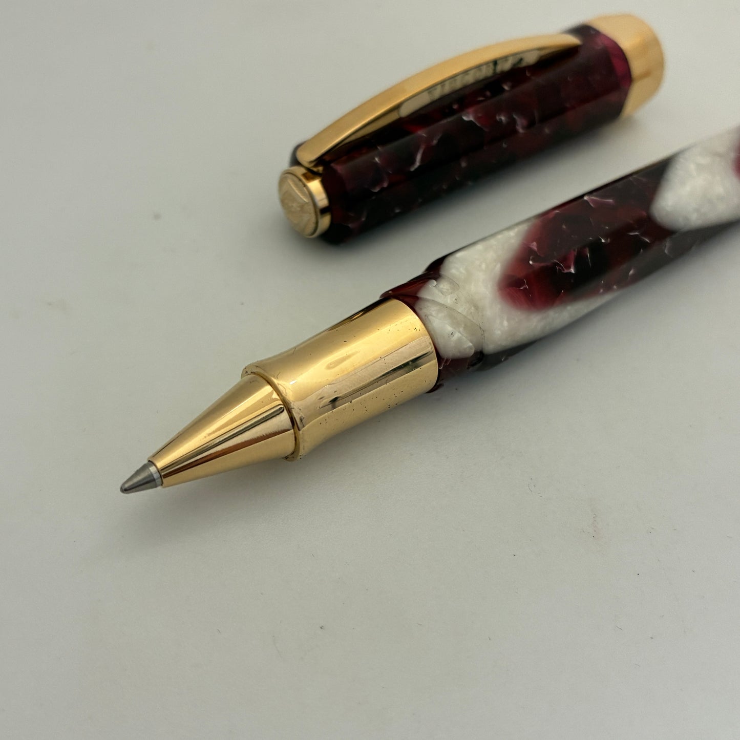 Visconti Opera Elements Red Fire Rollerball Pen- Made in Italy