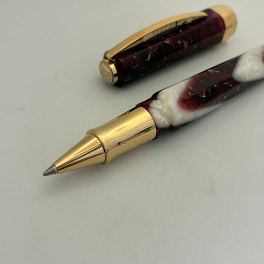 Visconti Opera Elements Red Fire Rollerball Pen- Made in Italy