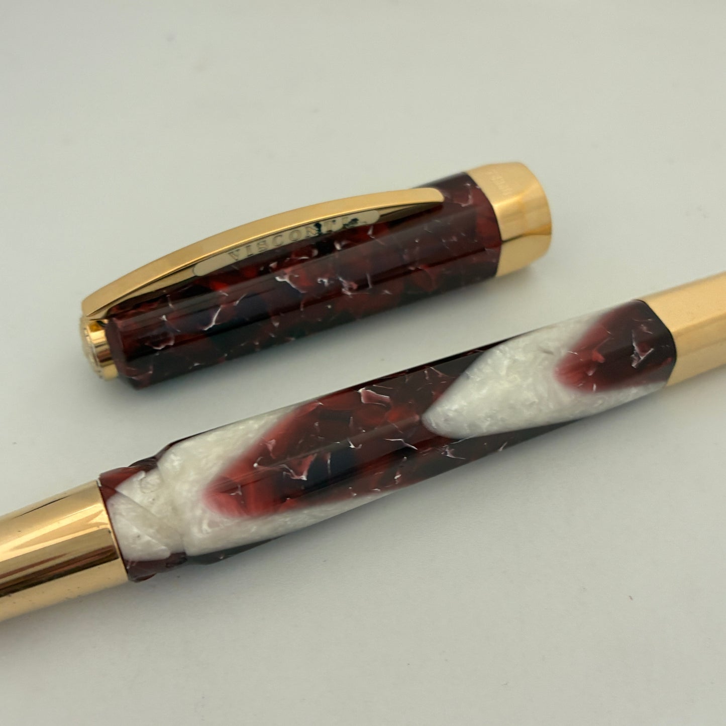 Visconti Opera Elements Red Fire Rollerball Pen- Made in Italy