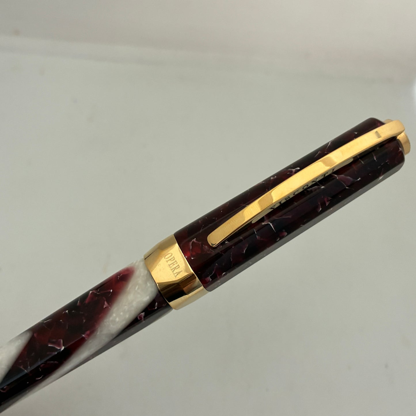 Visconti Opera Elements Red Fire Rollerball Pen- Made in Italy