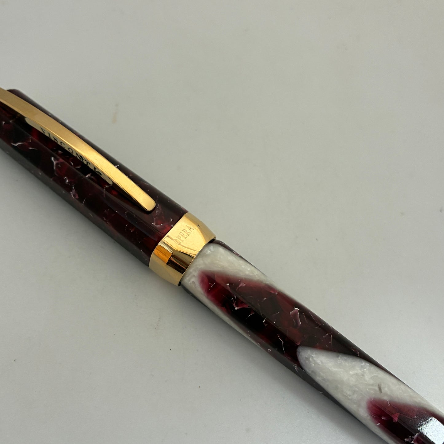 Visconti Opera Elements Red Fire Rollerball Pen- Made in Italy