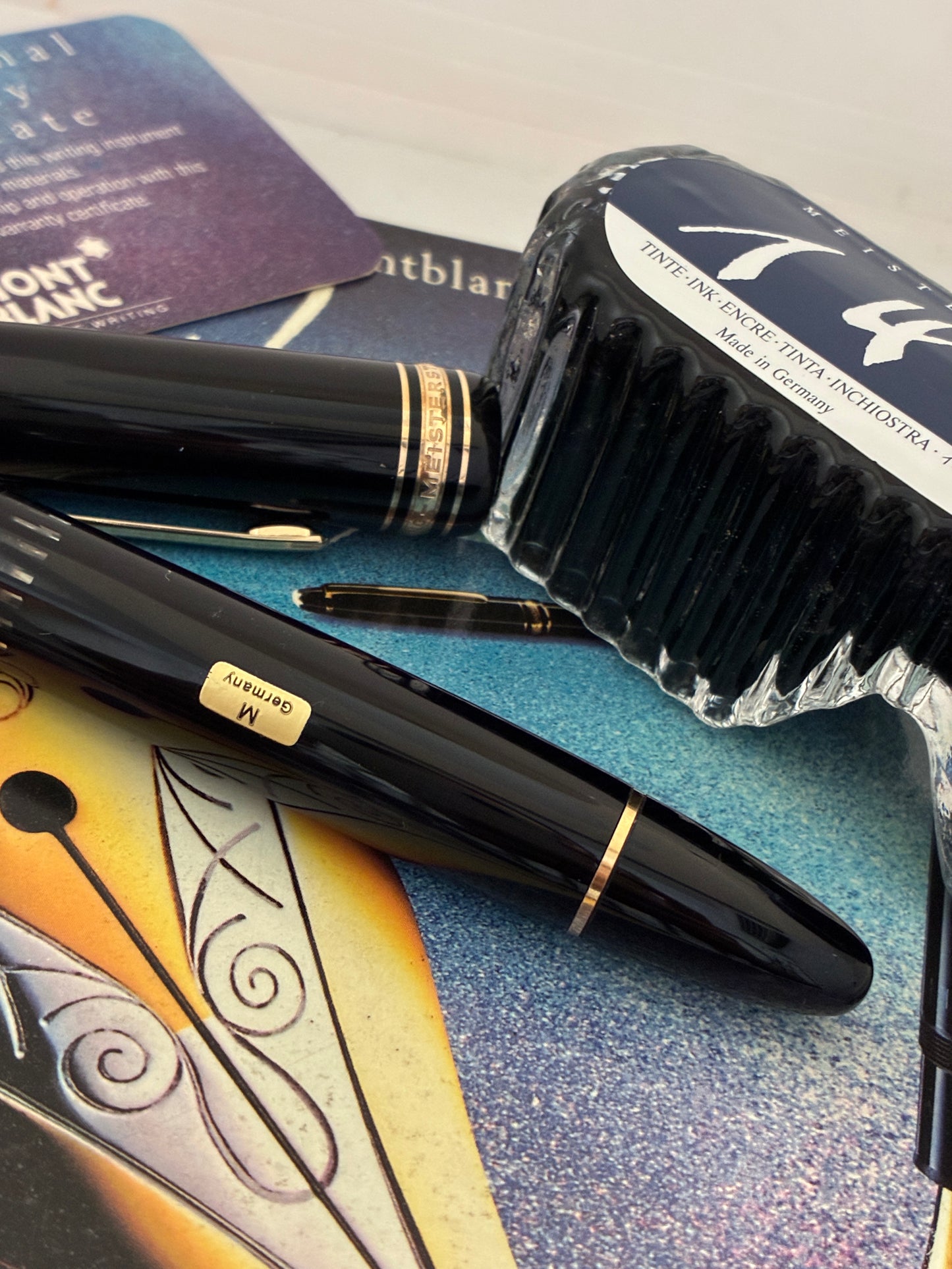 Montblanc Meisterstuck 149 Piston Filler Black Fountain Pen