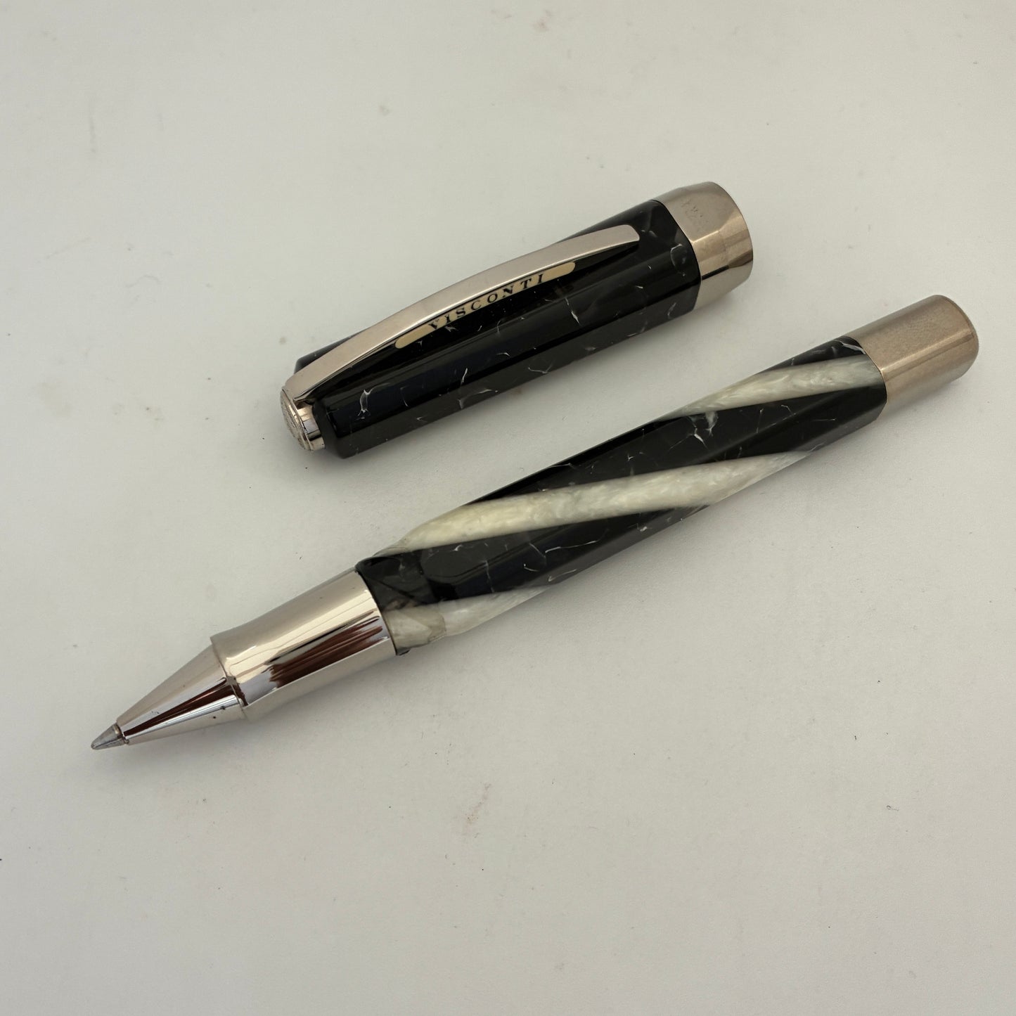 Visconti Opera Elements Grey Earth Rollerball Pen- Made in Italy