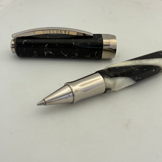 Visconti Opera Elements Grey Earth Rollerball Pen- Made in Italy