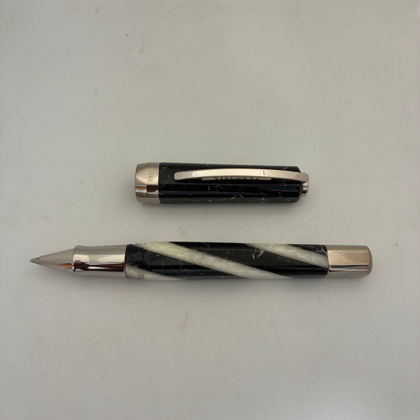 Visconti Opera Elements Grey Earth Rollerball Pen- Made in Italy