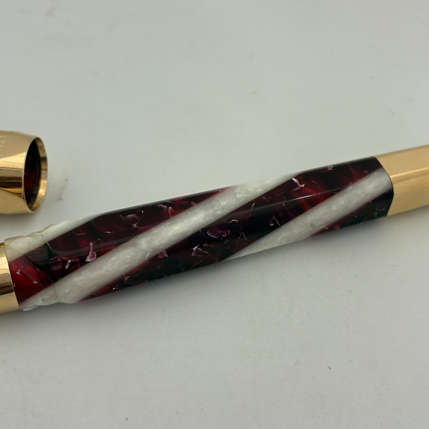 Visconti Opera Elements Red Fire Fountain  Pen - Italy - Steel nib