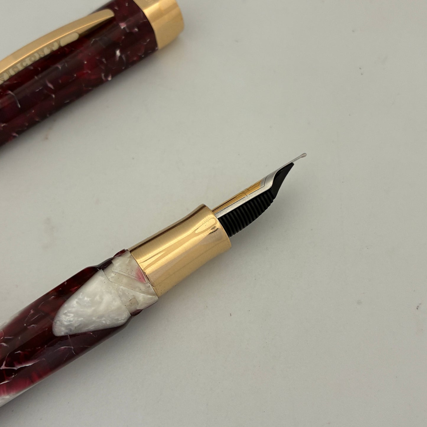 Visconti Opera Elements Red Fire Fountain  Pen - Italy - Steel nib