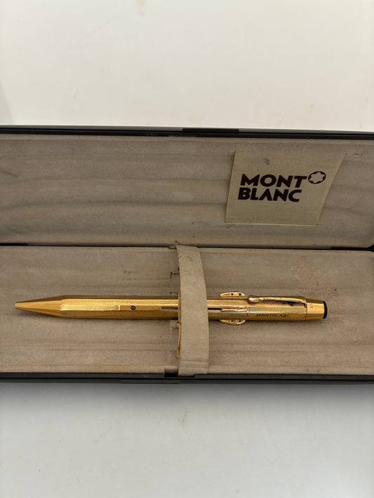 Vintage Montblanc 935 Gold plated 4 Color Ballpoint pen