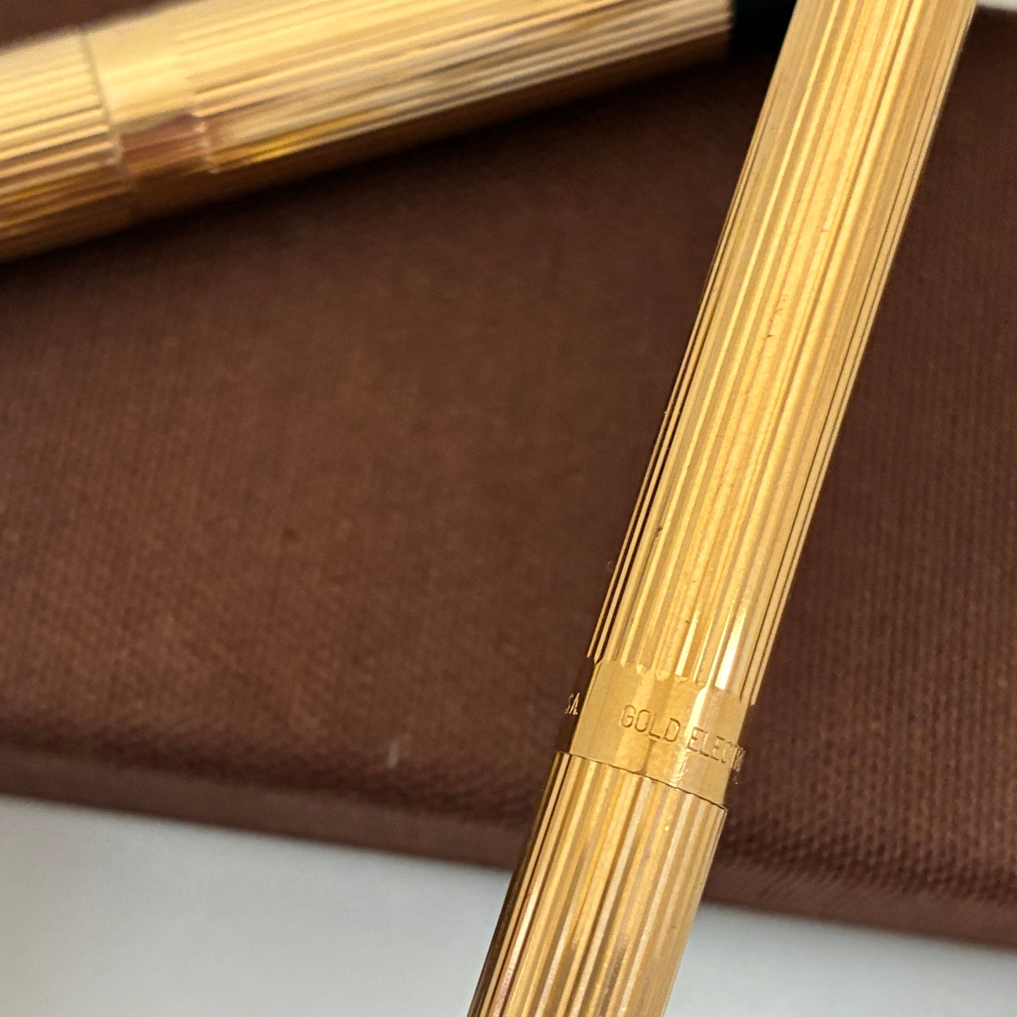 Sheaffer Targa 1005 Fountain Pen & Ball Pen Set with 14kt Gold Nib