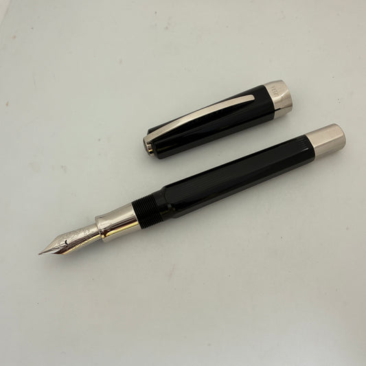 Visconti Opera Black Guilloche Fountain Pen