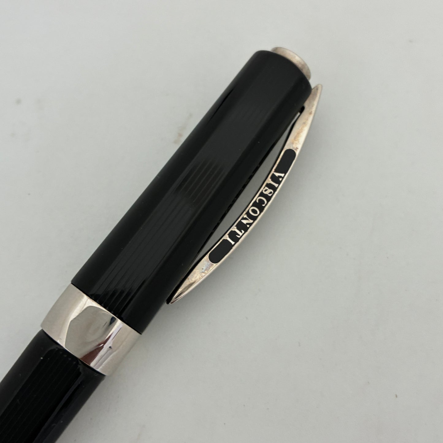 Visconti Opera Black Guilloche Fountain Pen