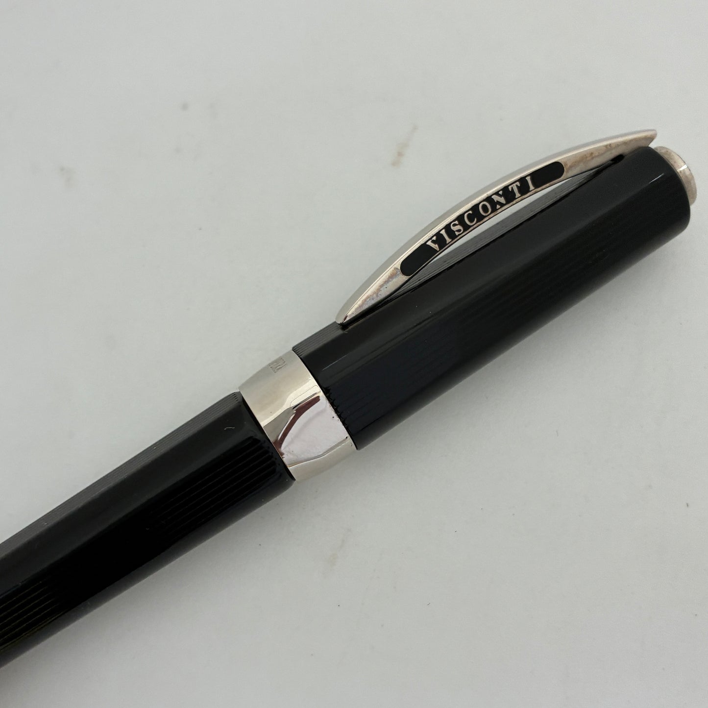 Visconti Opera Black Guilloche Fountain Pen