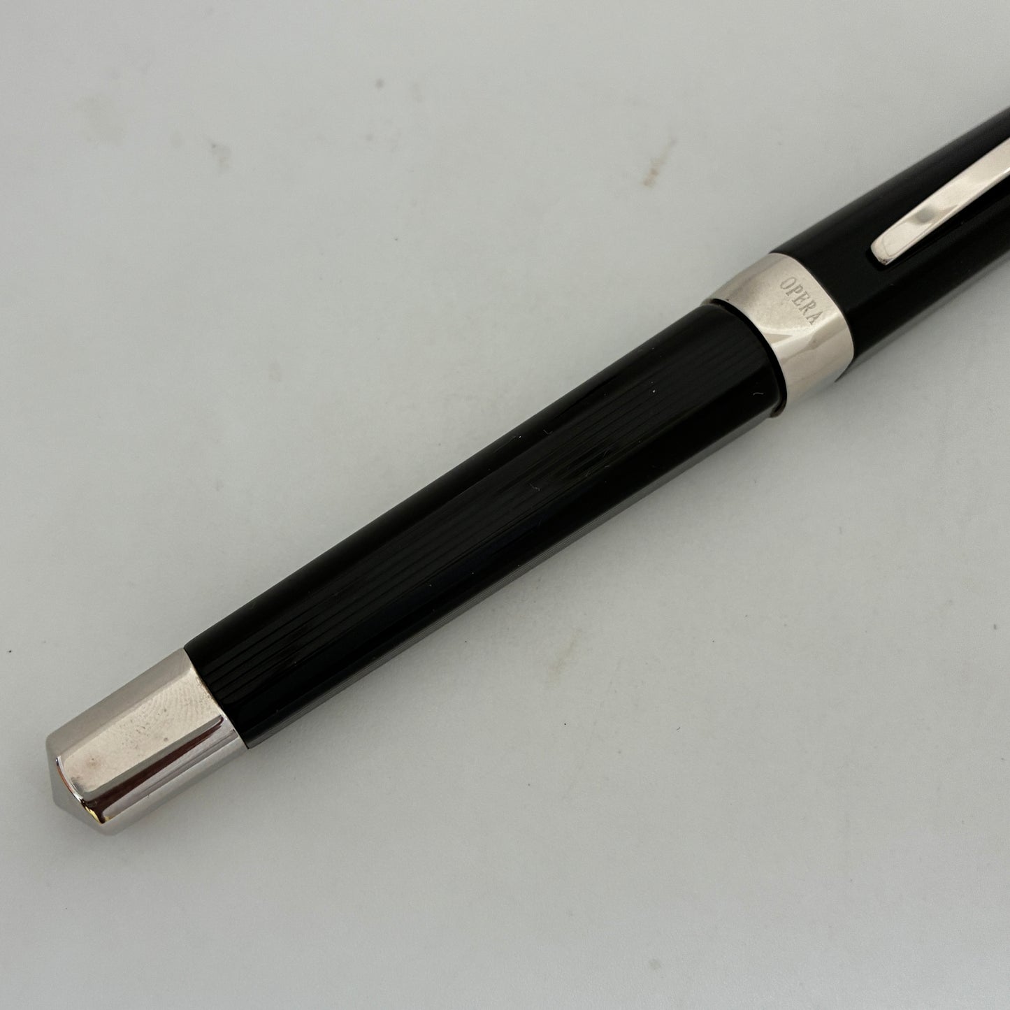 Visconti Opera Black Guilloche Fountain Pen
