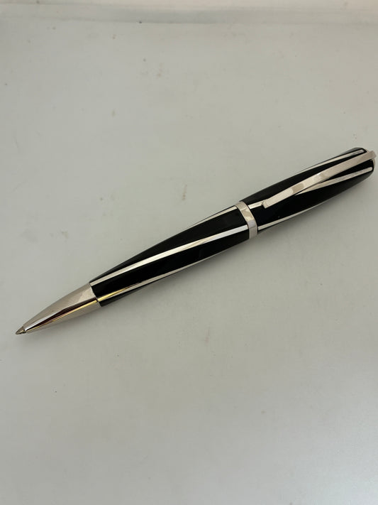 Visconti Divina Elegance Black Ballpoint Pen Made in Italy