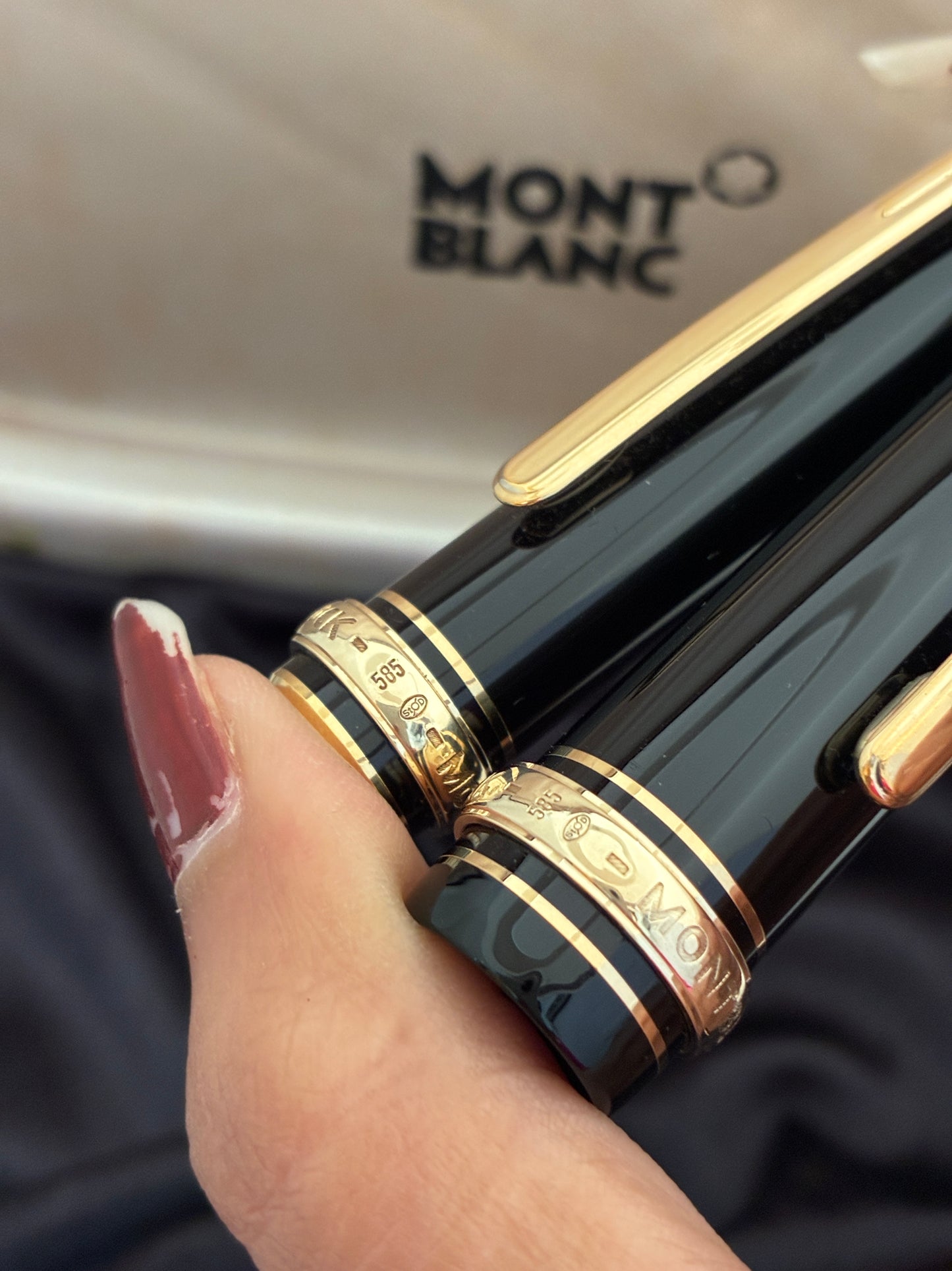 Montblanc Meisterstuck Wedding Fountain Pen Set