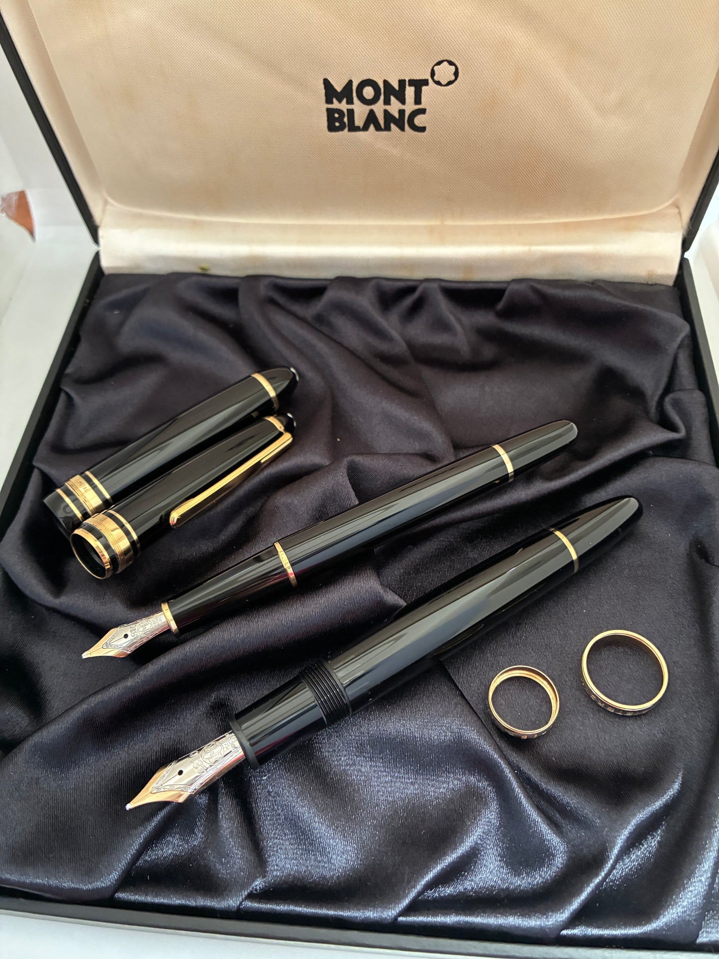 Montblanc Meisterstuck Wedding Fountain Pen Set