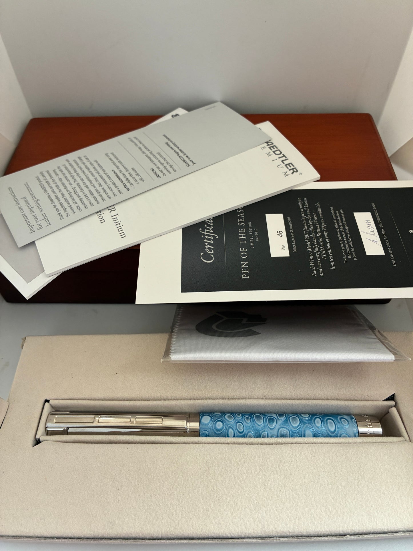 Staedtler Premium Pen of the Season Fountain Pen - Blue CT (Limited Edition)