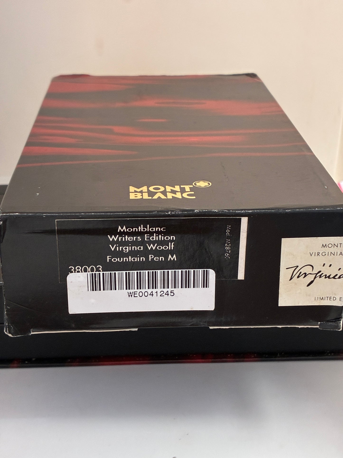 Montblanc Writer's Edition Virginia Woolf 2006 Fountain Pen