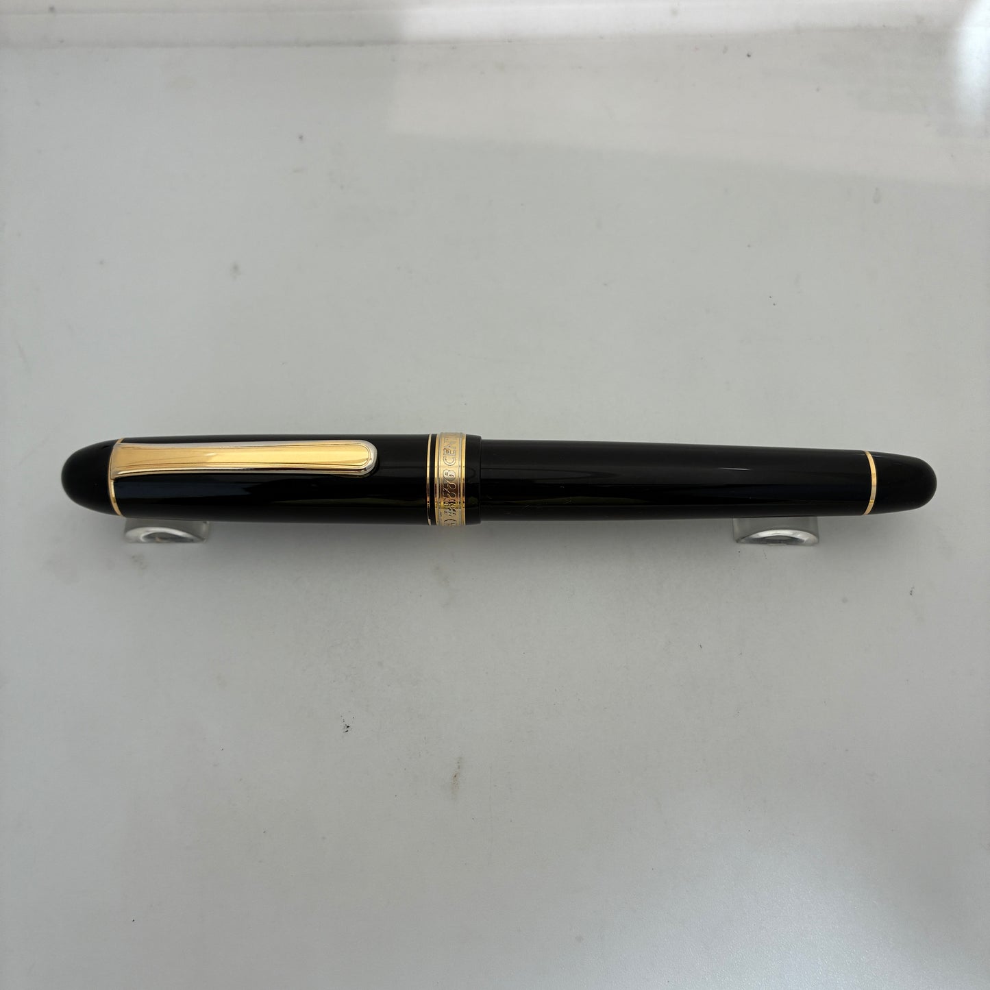 PLATINUM 3776 CENTURY BLACK Fountain Pen  (GT)