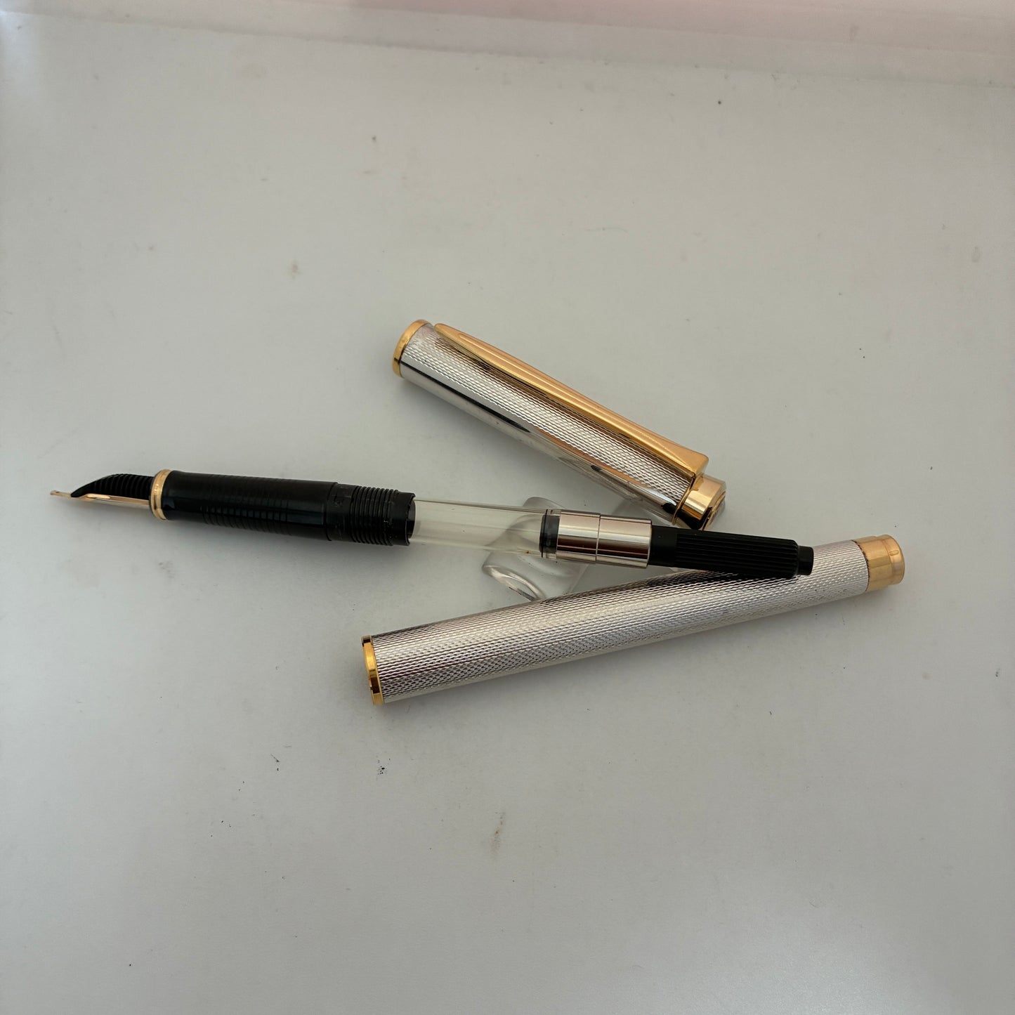 Pelikan P390 Classic Silver Plated Fountain Pen