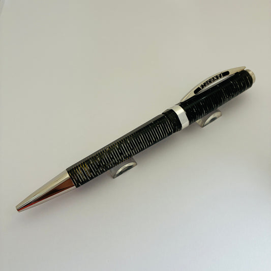 Visconti Wall Street Pearl Grey Celluloid Ballpoint Pen