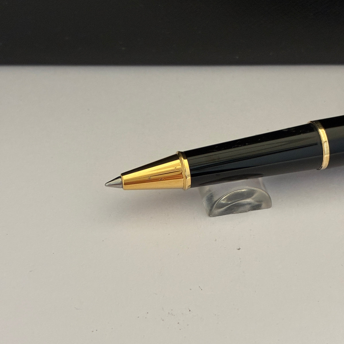 Montblanc Meisterstuck Rollerball Pen- Black with Gold Trim