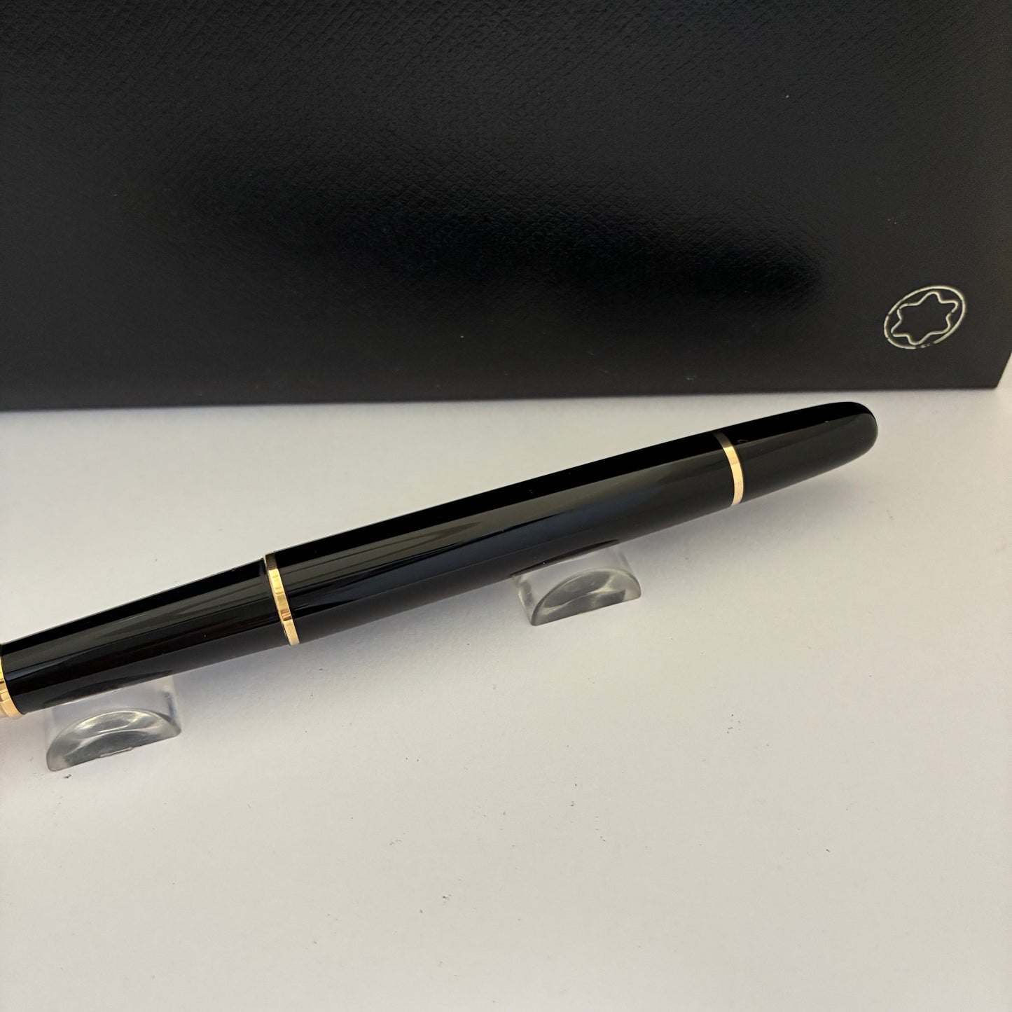 Montblanc Meisterstuck Rollerball Pen- Black with Gold Trim