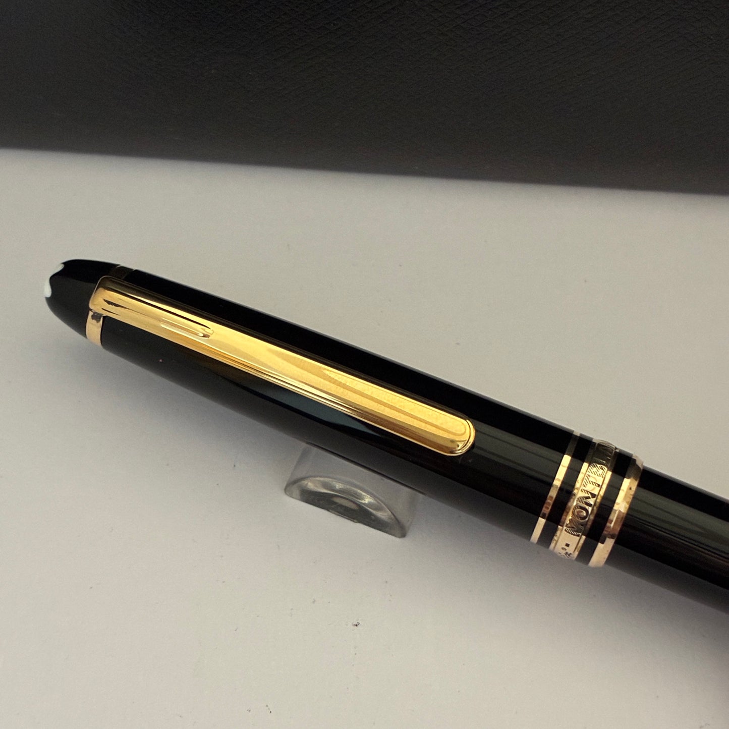 Montblanc Meisterstuck Rollerball Pen- Black with Gold Trim