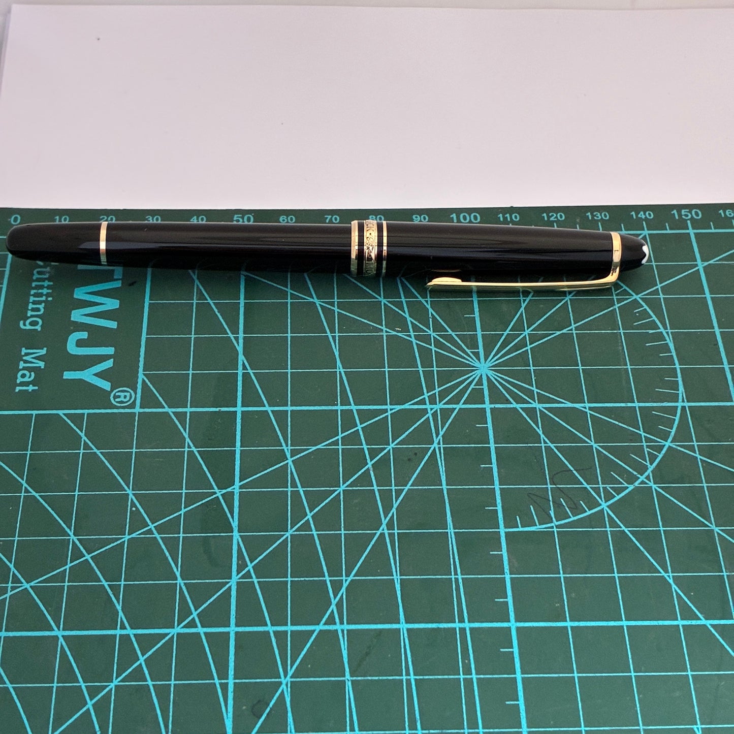 Montblanc Meisterstuck Rollerball Pen- Black with Gold Trim
