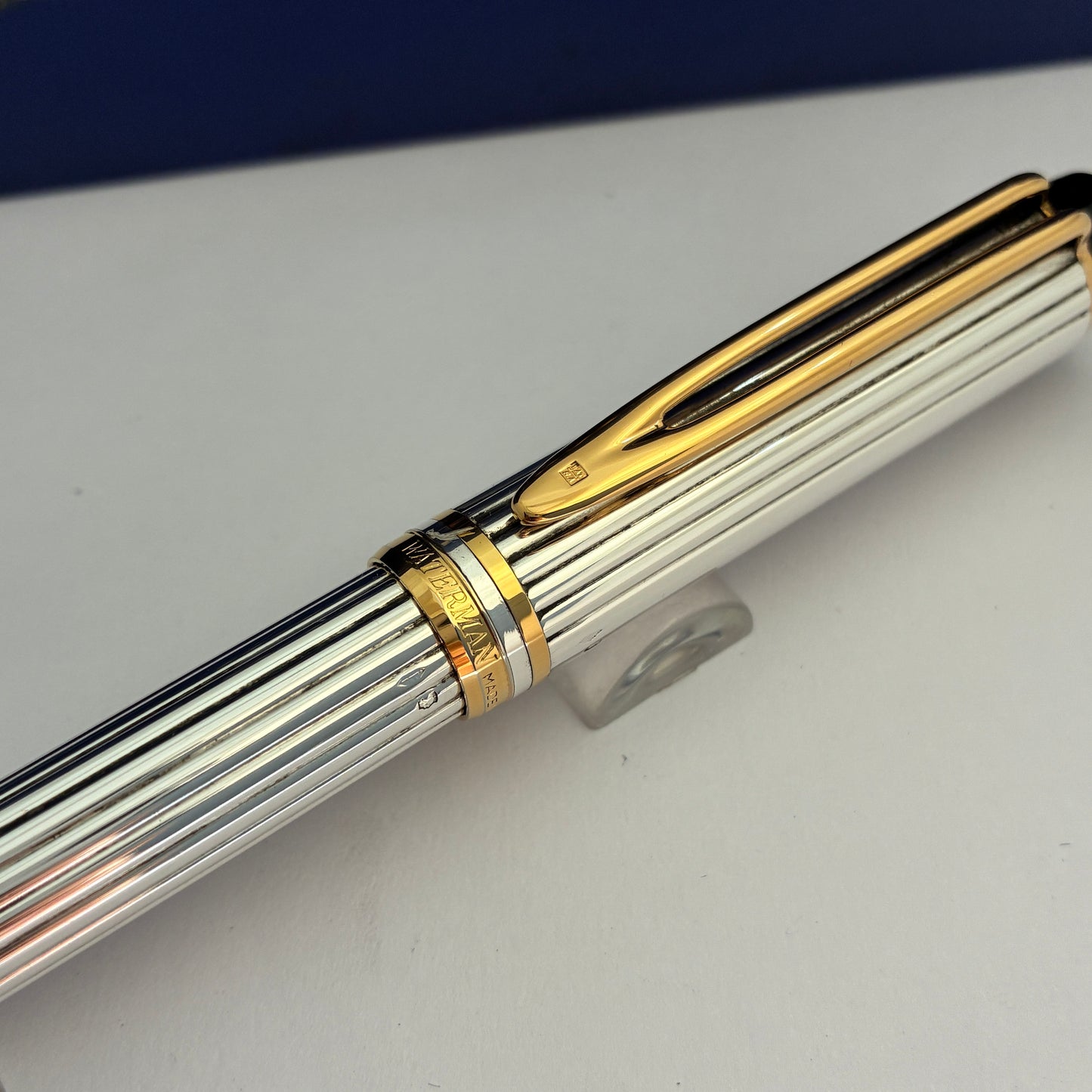 Waterman Paris Le Man 100 Sterling Silver Godron Ballpen