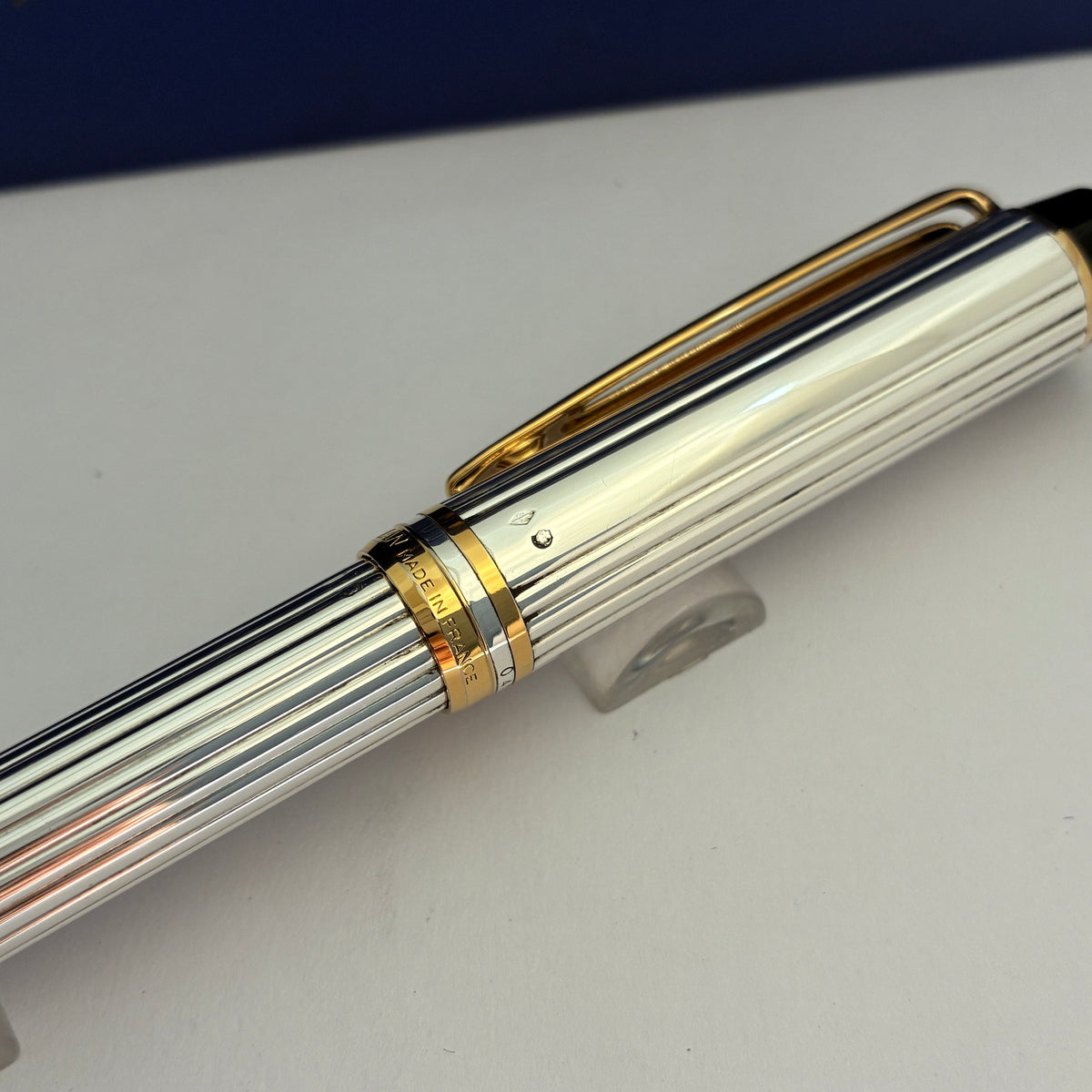 Waterman Paris Le Man 100 Sterling Silver Godron Ballpen