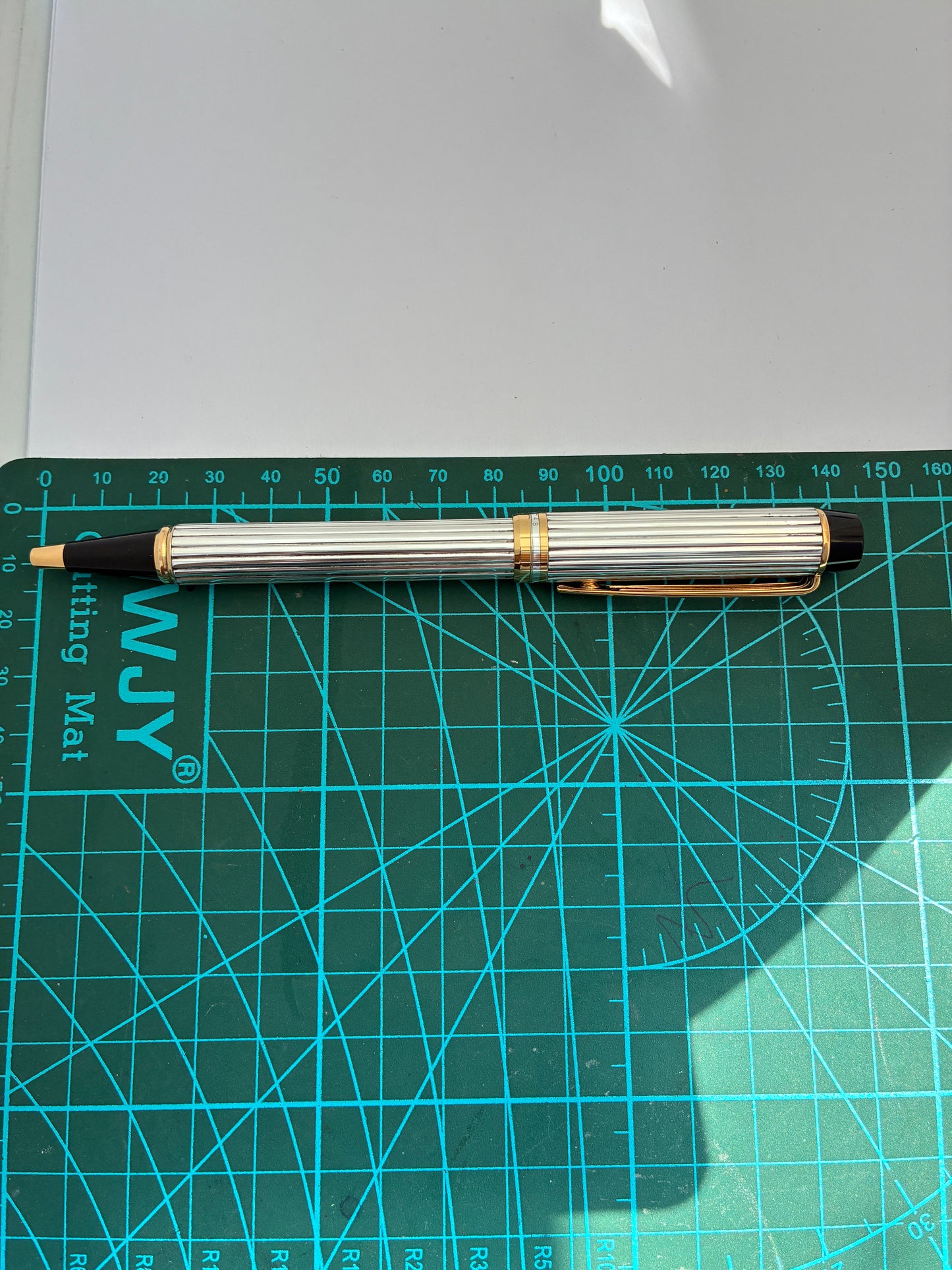Waterman Paris Le Man 100 Sterling Silver Godron Ballpen