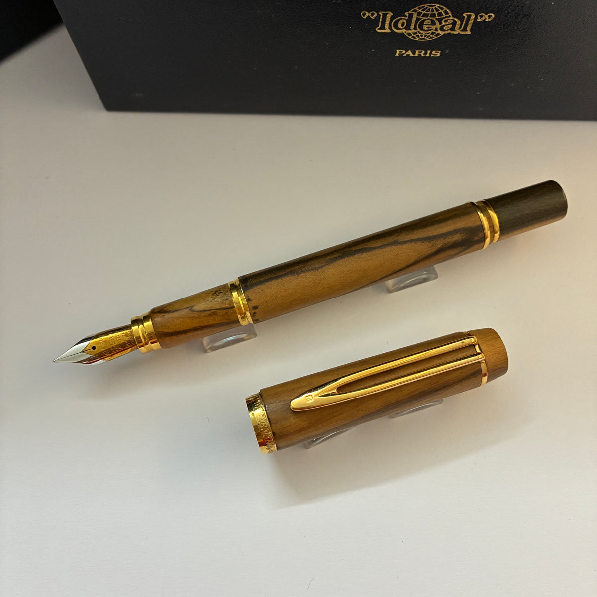 Waterman Le Man 100 Fontainebleau Fountain Pen - Olive Wood