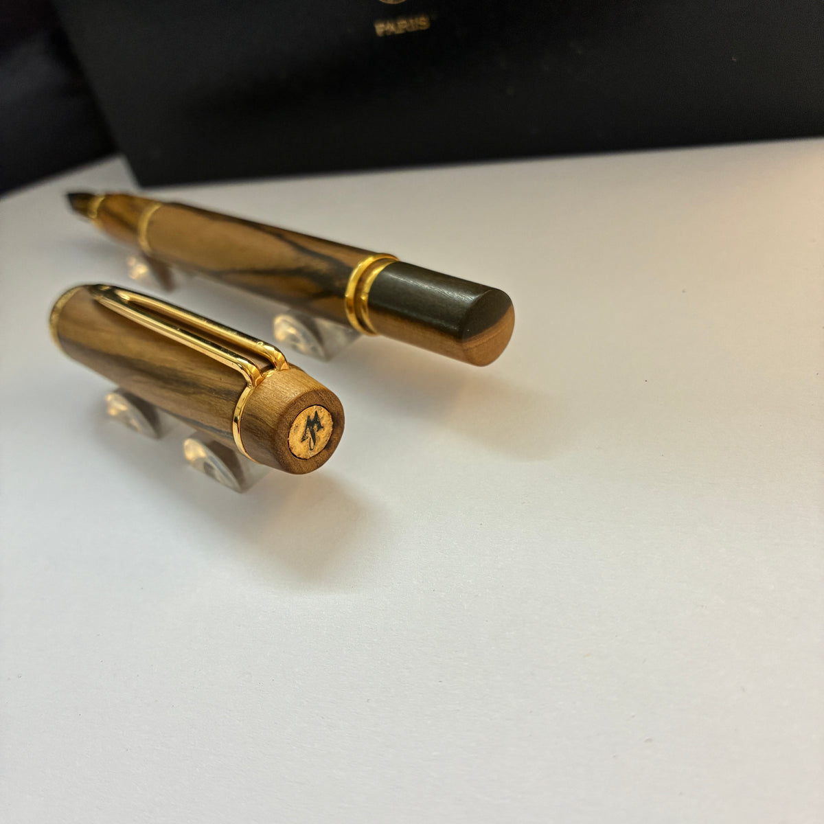 Waterman Le Man 100 Fontainebleau Fountain Pen - Olive Wood