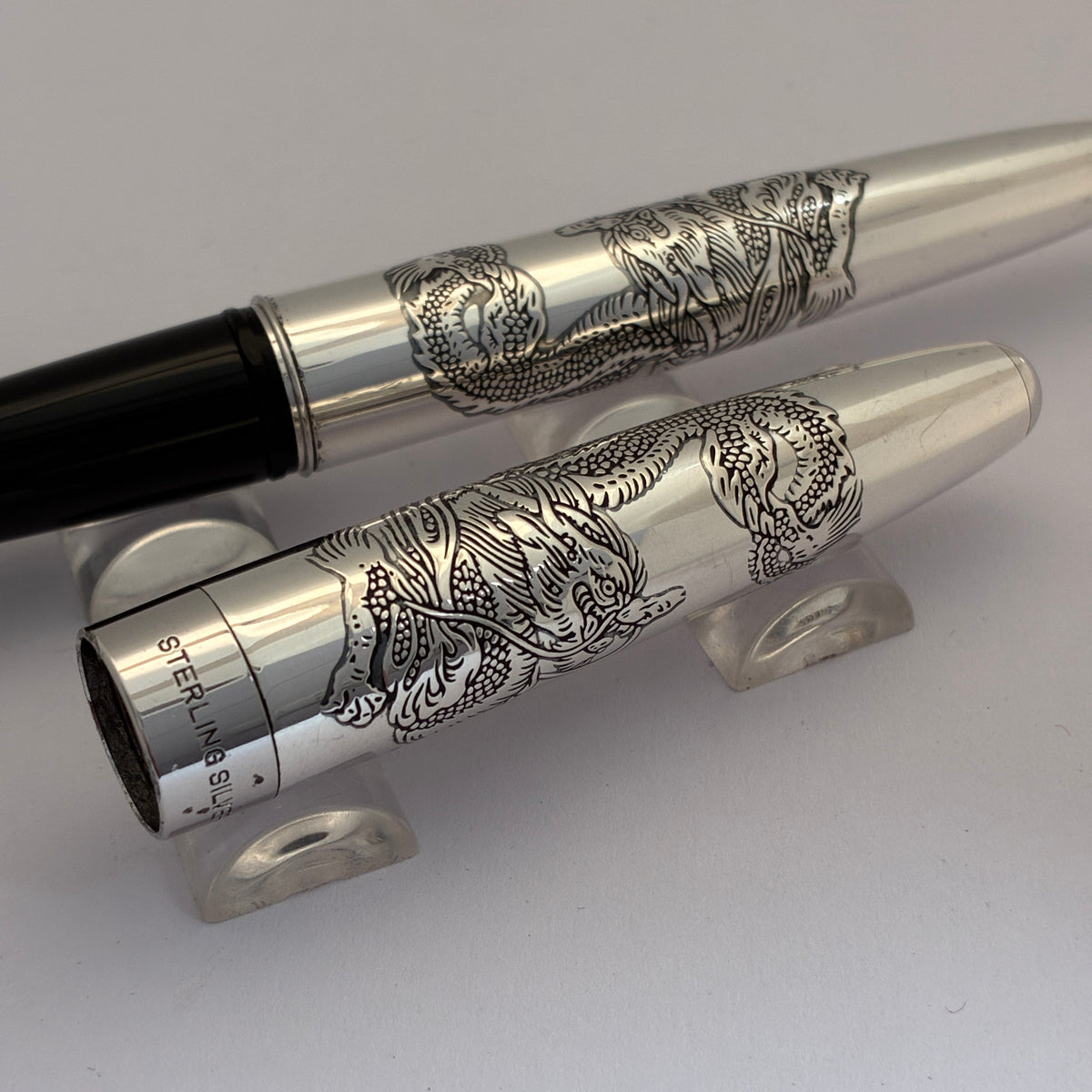 Pilot Namiki Sterling Collection Fountain Pen (1994) - Dragon Design